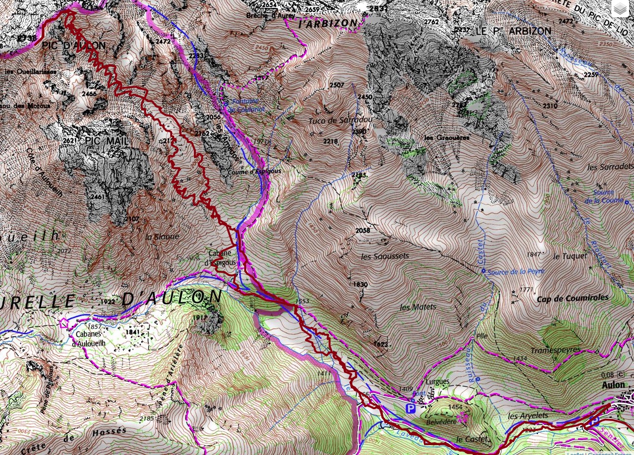 Pic d'Aulon 2738 m